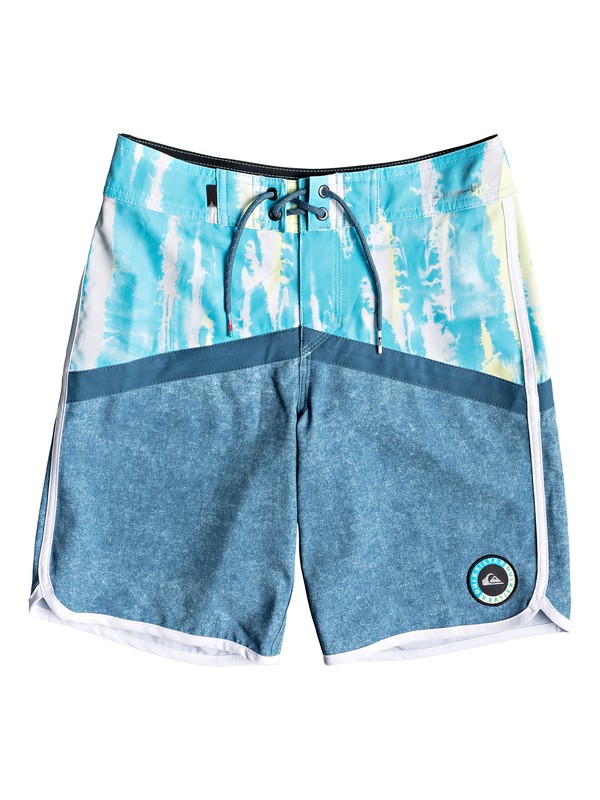 quiksilver, Boys 8-16 Highline Fortune 17" - Boardshorts, CYAN BLUE (bkv6) 0 Boys 8-16 Highline Fortune 17" - Boardshorts EQBBS03277 Quiksilver