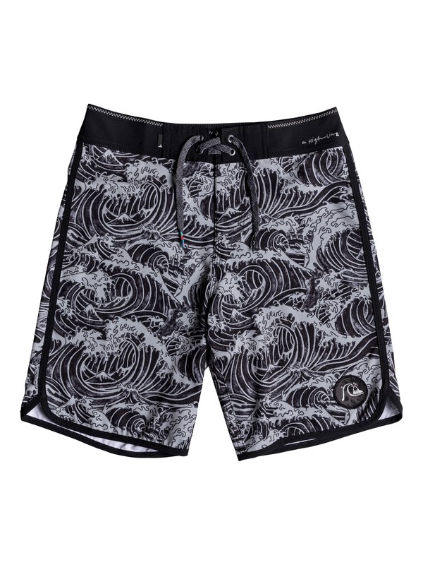 quiksilver, Boy's 8-16 Highline Legend 17" Boardshorts, BLACK (kvj6) 0 Boy's 8-16 Highline Legend 17" Boardshorts Black EQBBS03313 Quiksilver