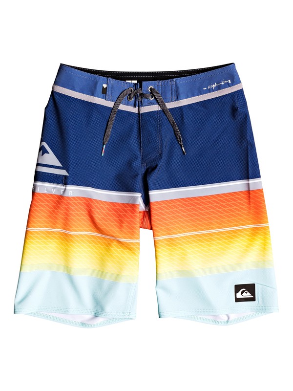quiksilver, HIGHLINE SLAB YOUTH 18, BIJOU BLUE (bng6) 0 HIGHLINE SLAB YOUTH 18 Azul EQBBS03330 Quiksilver