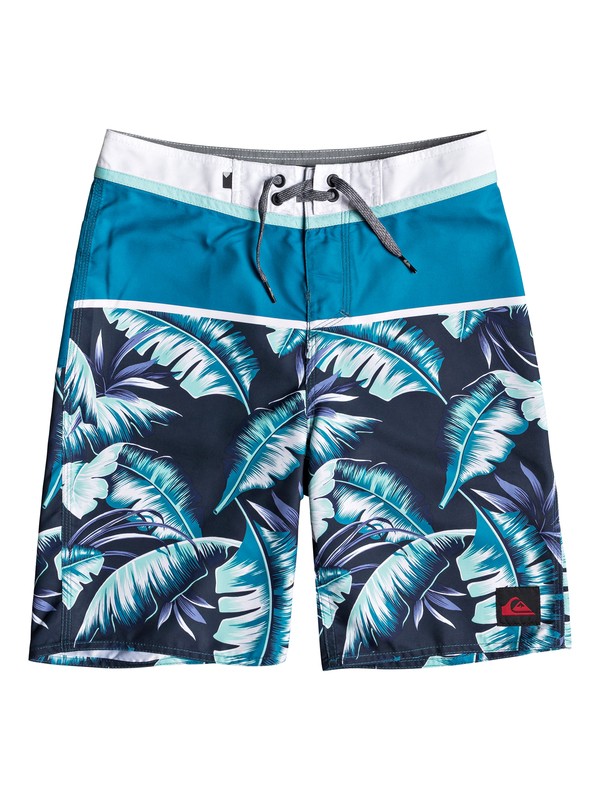quiksilver, Boy's 8-16 Everyday Noosa 18" Boardshorts, SOUTHERN OCEAN (bpb6) 0 Boy's 8-16 Everyday Noosa 18" Boardshorts Blue EQBBS03359 Quiksilver