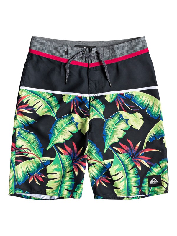 quiksilver, Boy's 8-16 Everyday Noosa 18" Boardshorts, IRON GATE (kzm6) 0 Boy's 8-16 Everyday Noosa 18" Boardshorts Black EQBBS03359 Quiksilver
