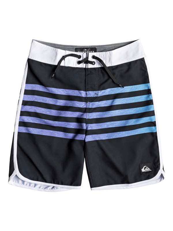 quiksilver, Boy's 8-16 Everyday Grass Roots 17" Boardshorts, BLACK (kvj6) 0 Boy's 8-16 Everyday Grass Roots 17" Boardshorts Black EQBBS03361 Quiksilver