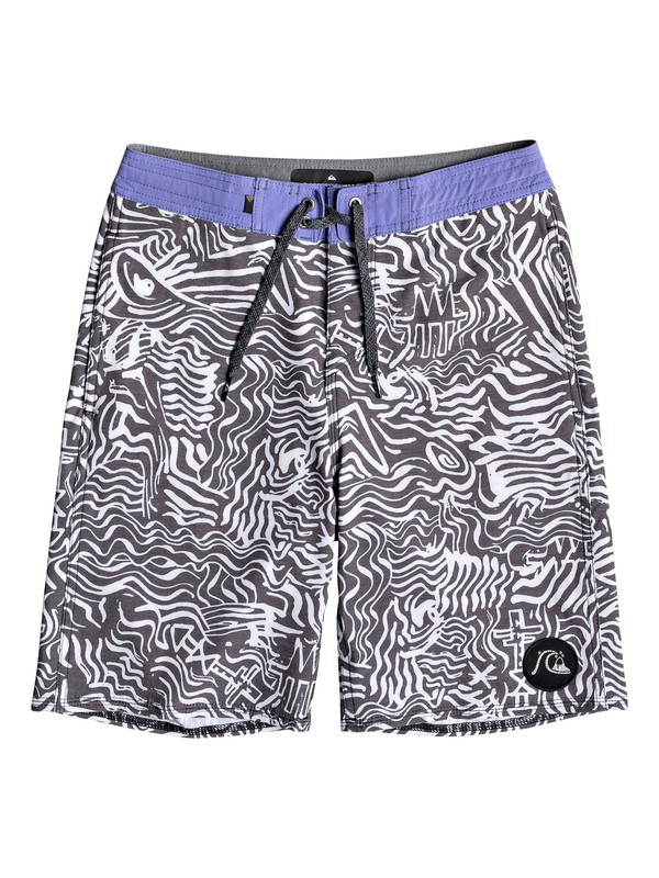 quiksilver, Boy's 8-16 Secret Ingredient 18" Beachshorts, WHITE (wbb6) 0 Boy's 8-16 Secret Ingredient 18" Beachshorts White EQBBS03367 Quiksilver