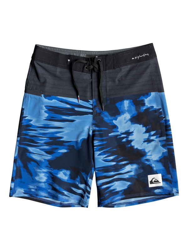 quiksilver, Boy's 8-16 Highline Blackout 17" Boardshorts, ELECTRIC ROYAL (prm0) 0 Boy's 8-16 Highline Blackout 17" Boardshorts Purple EQBBS03370 Quiksilver