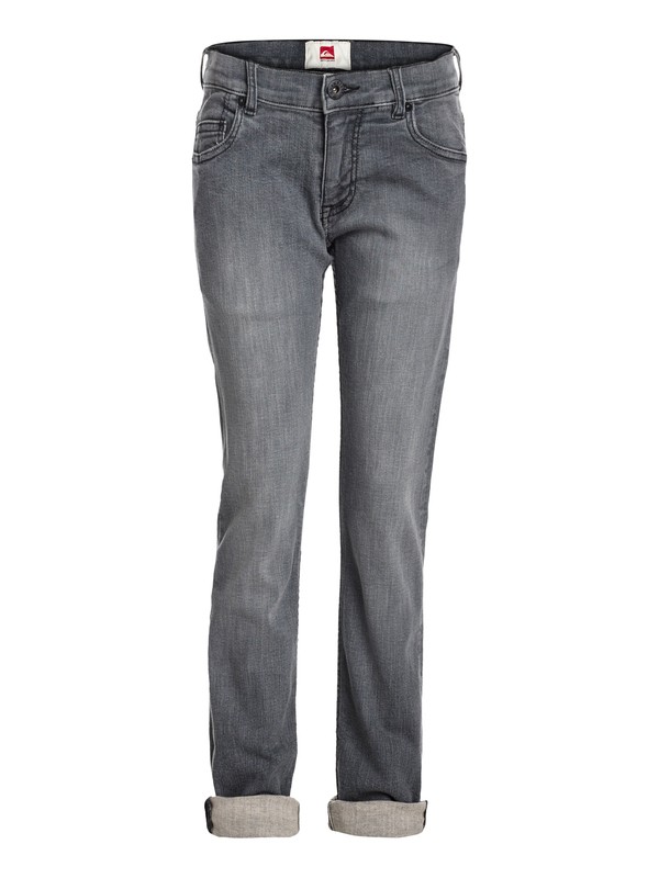 quiksilver, Distorsion Grey Used Aw Youth, HEAVY USED (bskw) 0 Distorsion Grey Used Aw Youth EQBDP03004 Quiksilver