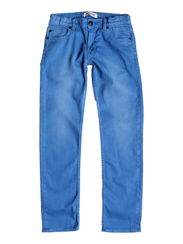quiksilver, Distorsion Colors - Slim Fit Jeans, FEDERAL BLUE (bnc0) 0 Distorsion Colors - Slim Fit Jeans EQBDP03068 Quiksilver
