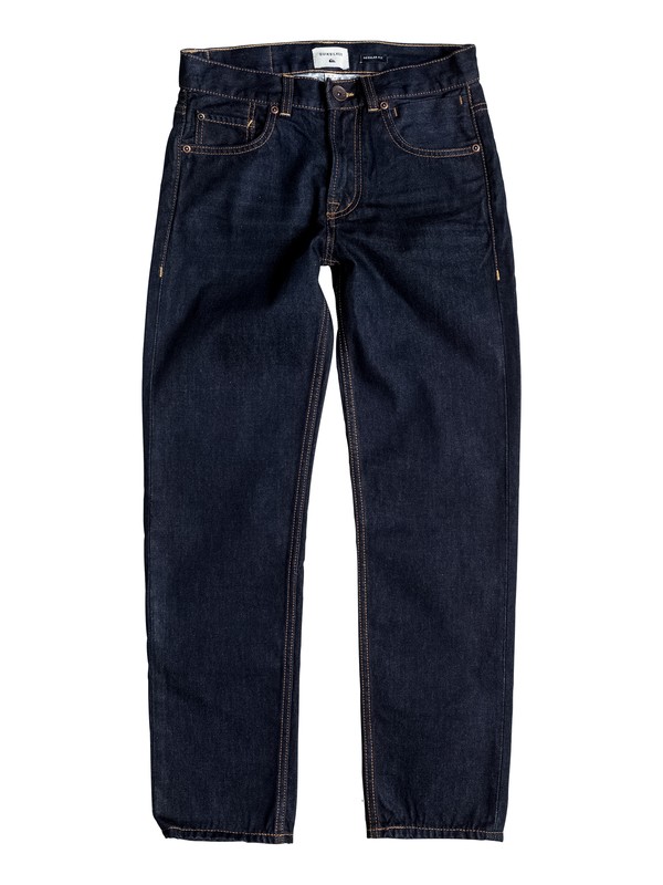 Sequel Rinse - Regular Fit Jeans EQBDP03107 0 Boy's 8-16 Sequel Rinse Regular Fit Jeans EQBDP03107 Quiksilver