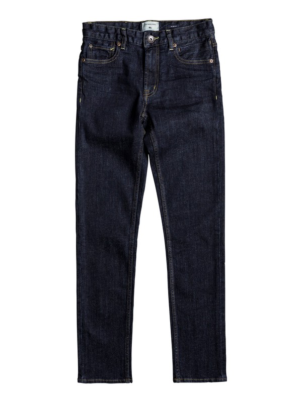 quiksilver, Distorsion Rinse - Slim Fit Jeans für Jungen 8-16, RINSE (bsnw) 0 Distorsion Rinse - Slim Fit Jeans für Jungen 8-16 Blau EQBDP03134 Quiksilver