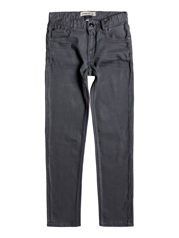 quiksilver, Distorsion Colors - Slim Fit Jeans, IRON GATE (kzm0) 0 Distorsion Colors - Slim Fit Jeans Black EQBDP03137 Quiksilver