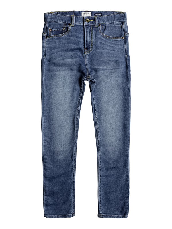 quiksilver, Low Bridge Buggy Blue - Skinny Fit Jeans, BUGGY BLUE (bpzw) 0 Low Bridge Buggy Blue - Skinny Fit Jeans EQBDP03139 Quiksilver