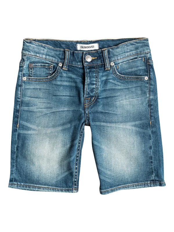 quiksilver, Revolver Medium Blue - Denim Shorts, MEDIUM BLUE (bygw) 0 Revolver Medium Blue - Denim Shorts EQBDS03020 Quiksilver
