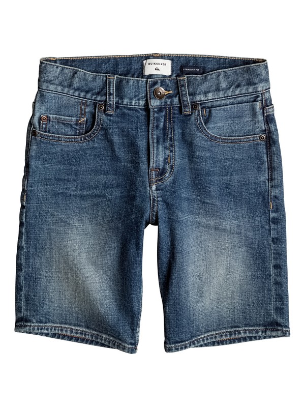 quiksilver, Revolver Sky - Pantalones Cortos Vaqueros, MIDDLE SKY (bsww) 0 Revolver Sky - Pantalones Cortos Vaqueros EQBDS03045 Quiksilver