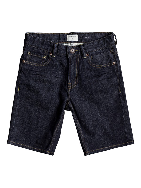 quiksilver, Distorsion Rinse - Short Vaquero, RINSE (bsnw) 0 Distorsion Rinse - Short Vaquero Azul EQBDS03052 Quiksilver