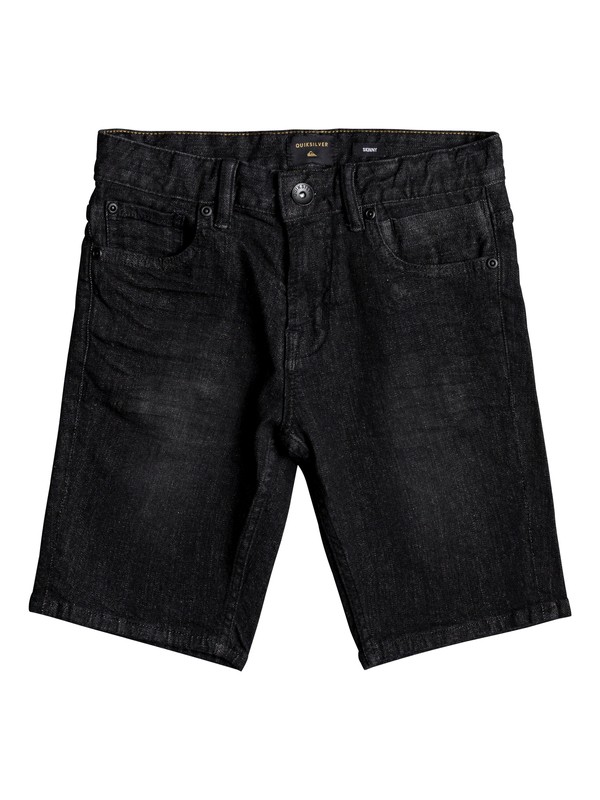 quiksilver, Killing Zone - Bermuda in Denim, TRUE BLACK (kvjw) 0 Killing Zone - Bermuda in Denim Black EQBDS03054 Quiksilver