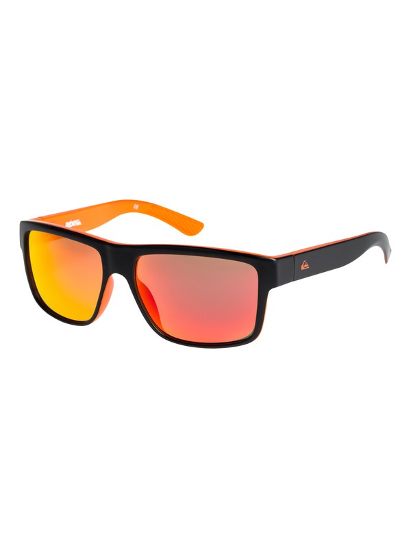 quiksilver, Ridgy - Sunglasses, BLACK-RED/ML RED (xkrr) 0 Ridgy - Sunglasses Multicolor EQBEY03001 Quiksilver