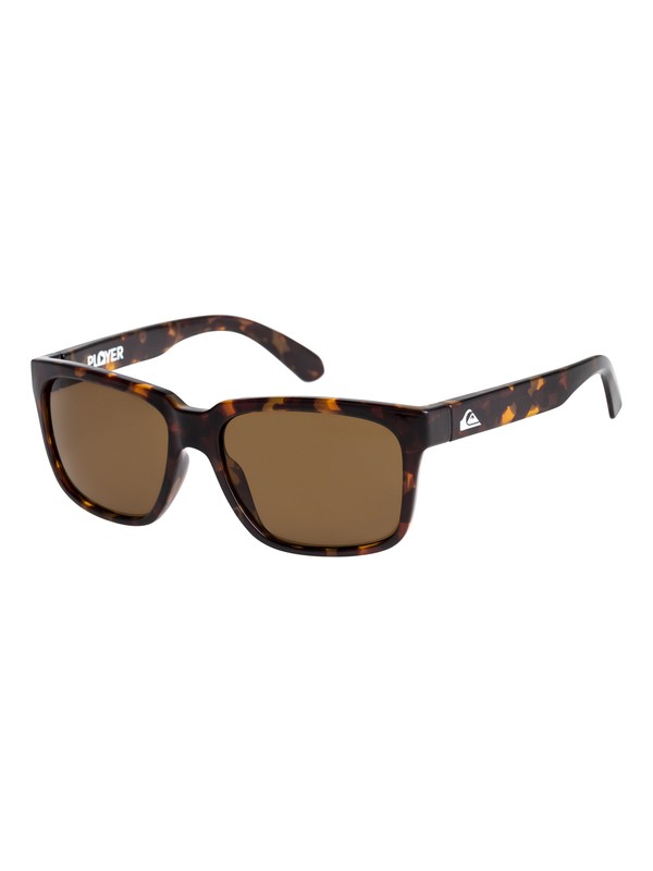 quiksilver, Player - Sunglasses, MATTE TORTOISE BROWN/ BROWN (xccc) 0 Player - Sunglasses Brown EQBEY03004 Quiksilver