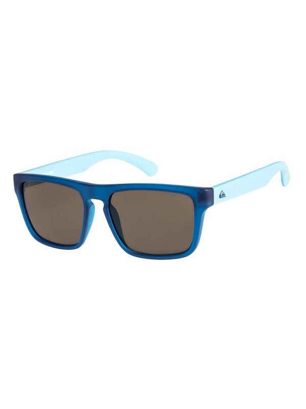 quiksilver, Small Fry - Gafas de sol para Chicos 8-16, MATTE NAVY/GREY (xbsb) 0 Small Fry - Gafas de sol para Chicos 8-16 Azul EQBEY03006 Quiksilver