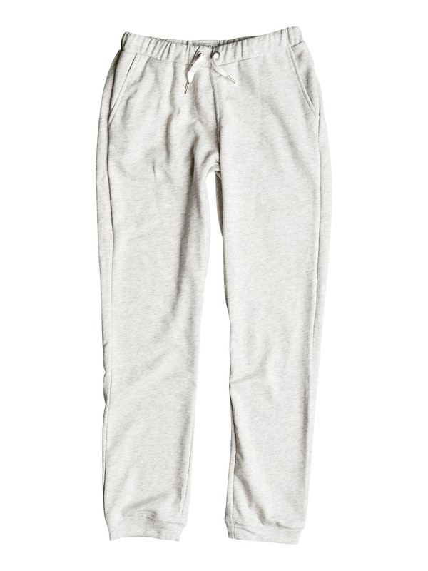 quiksilver, Everyday Fonic - Tracksuit Bottoms, LIGHT GREY HEATHER (sgrh) 0 Everyday Fonic - Tracksuit Bottoms EQBFB03029 Quiksilver