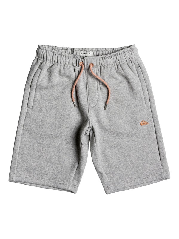quiksilver, Спортивные шорты Everyday, LIGHT GREY HEATHER (sjsh) 0 Спортивные шорты Everyday Серый EQBFB03034 Quiksilver