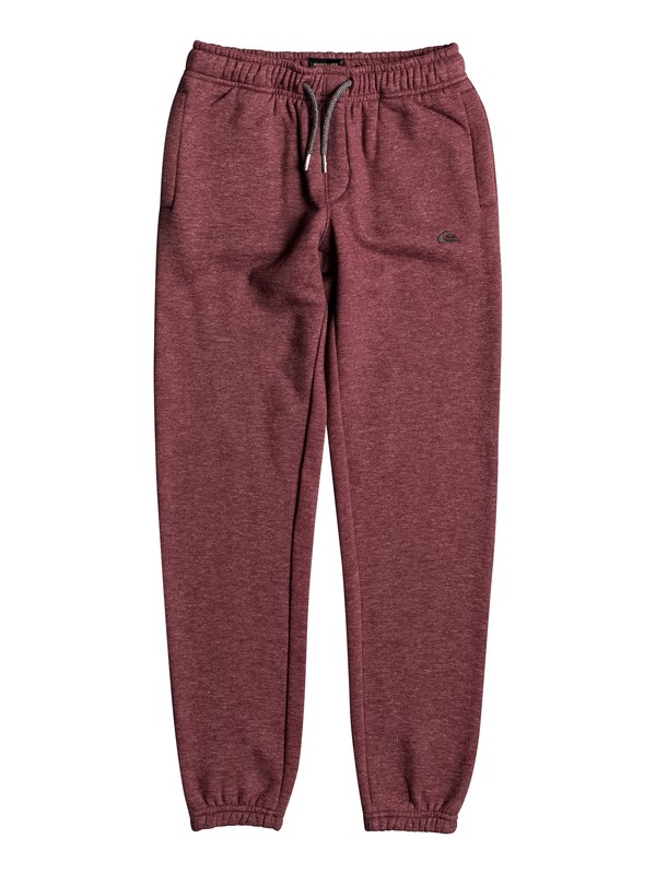 quiksilver, Everyday - Tracksuit Bottoms, POMEGRANATE HEATHER (rzgh) 0 Everyday - Tracksuit Bottoms Red EQBFB03055 Quiksilver