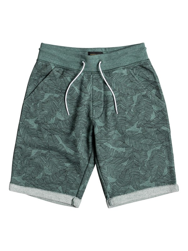 quiksilver, Masento - Bermuda felpati da Ragazzo 8-16, TRELLIS HEATHER (bkwh) 0 Masento - Bermuda felpati da Ragazzo 8-16 EQBFB03062 Quiksilver