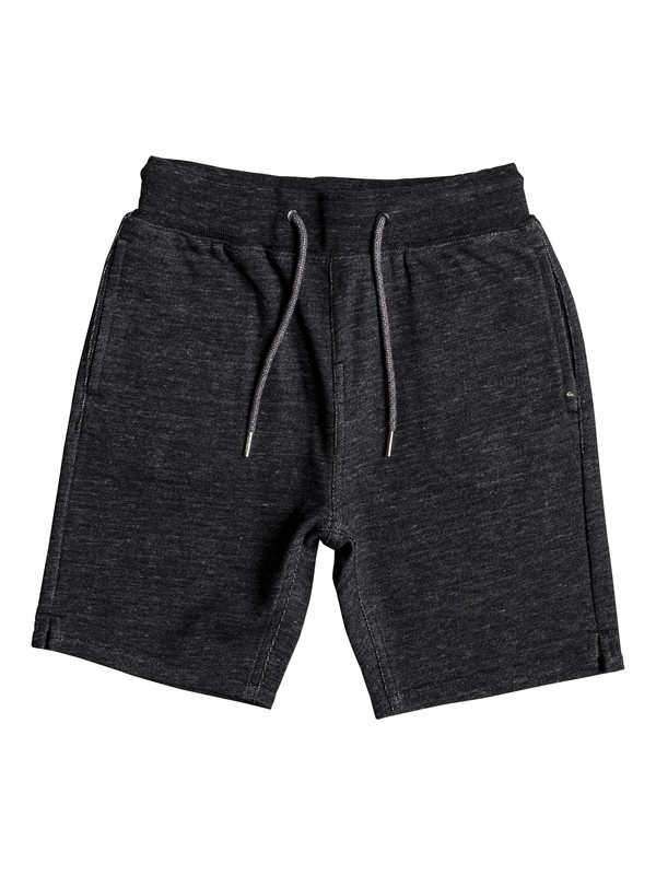 quiksilver, Felicis - Shorts de sport pour Garçon 8-16 ans, DARK GREY HEATHER (krph) 0 Felicis - Shorts de sport pour Garçon 8-16 ans Noir EQBFB03063 Quiksilver