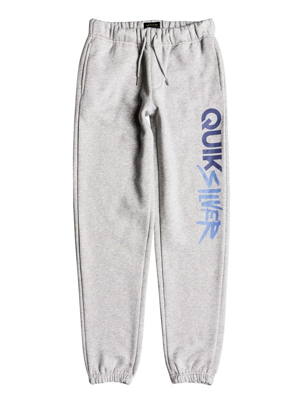 quiksilver, Boy's 8-16 Trackpant Screen Sweatpants, LIGHT GREY HEATHER (sjsh) 0 Boy's 8-16 Trackpant Screen Sweatpants Grey EQBFB03068 Quiksilver