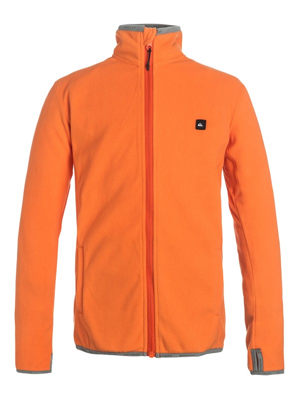 quiksilver, Boys 8-16 Aker Zip-Up Fleece, FLAME (nmj0) 0 Boys 8-16 Aker Zip-Up Fleece EQBFT03210 Quiksilver