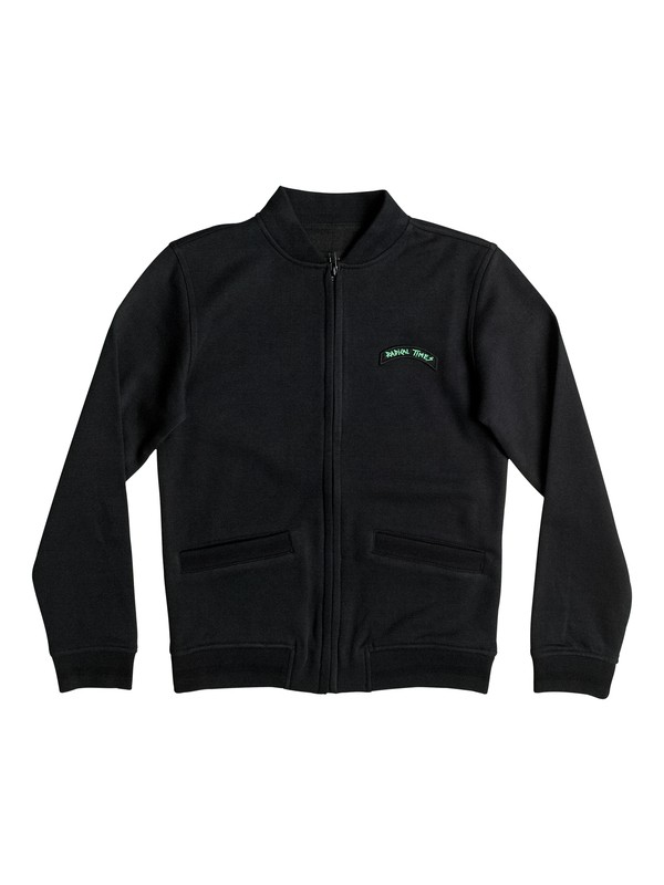 quiksilver, Hard Fought - Felpa con zip, BLACK (kvj0) 0 Hard Fought - Felpa con zip EQBFT03233 Quiksilver