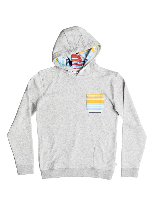 quiksilver, Swell - Felpa con cappuccio, LIGHT GREY HEATHER (lgh) 0 Swell - Felpa con cappuccio EQBFT03324 Quiksilver