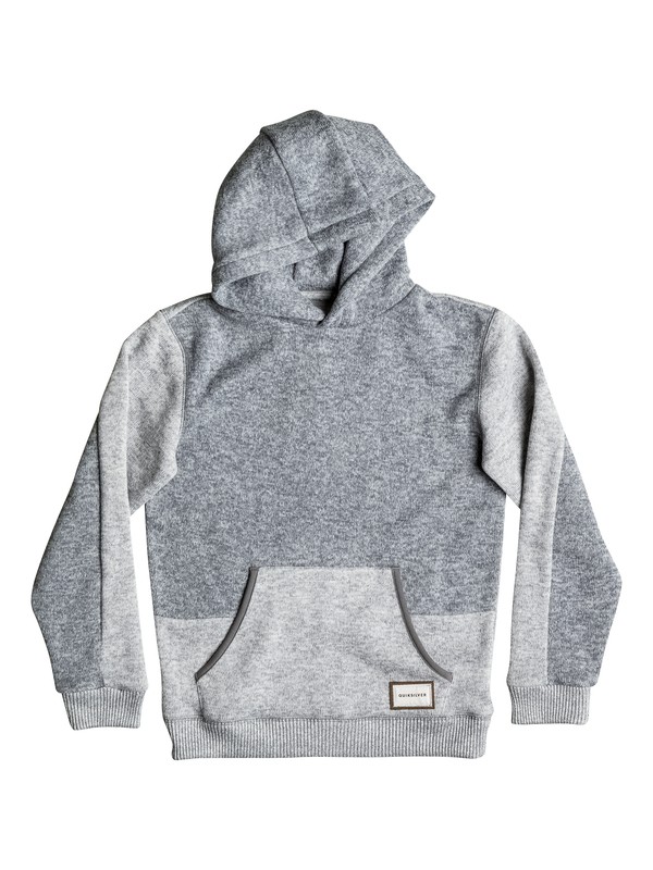 quiksilver, Keller - Hoodie, LIGHT GREY HEATHER (sgrh) 0 Keller - Hoodie EQBFT03332 Quiksilver