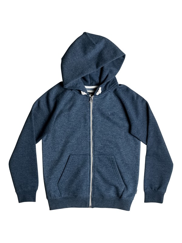 quiksilver, Everyday - Sudadera con capucha y cremallera, DARK DENIM HEATHER (brqh) 0 Everyday - Sudadera con capucha y cremallera EQBFT03348 Quiksilver
