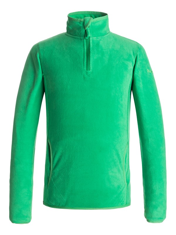 quiksilver, Aker - Polaire technique à demi-zip, KELLY GREEN (gnk0) 0 Aker - Polaire technique à demi-zip Vert EQBFT03366 Quiksilver