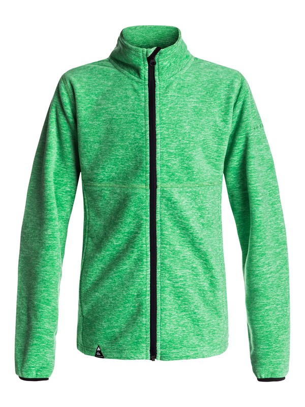 quiksilver, Butter - Technical Polar Fleece, KELLY GREEN (gnk0) 0 Butter - Technical Polar Fleece Green EQBFT03367 Quiksilver
