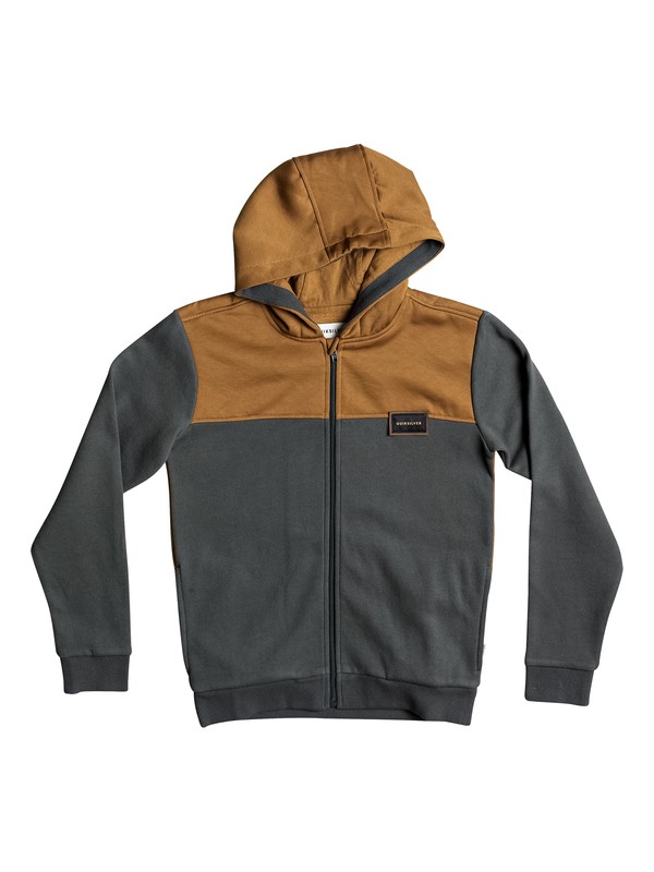 quiksilver, Thazi - Sweat à capuche zippé, URBAN GREY (krn0) 0 Thazi - Sweat à capuche zippé EQBFT03375 Quiksilver