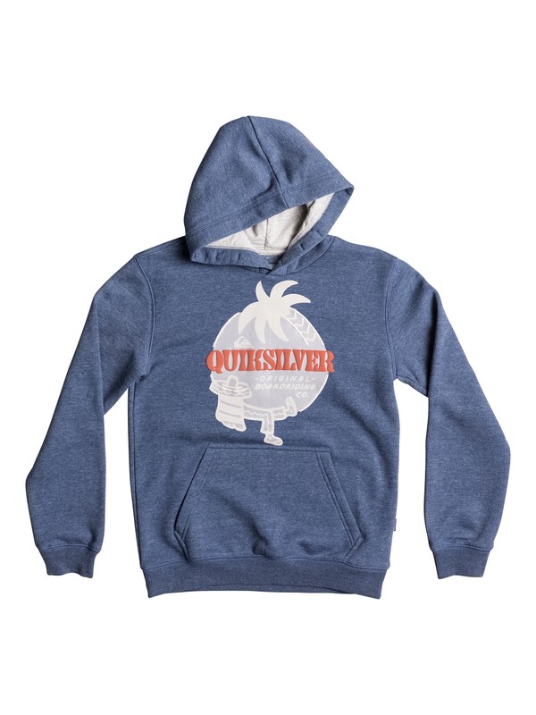 quiksilver, Myohla - Sweat à capuche, DARK DENIM HEATHER (brqh) 0 Myohla - Sweat à capuche EQBFT03376 Quiksilver