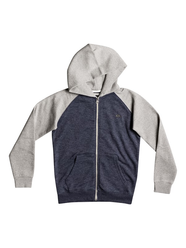 quiksilver, Everyday - Sweat à capuche zippé pour Garçon 8-16 ans, NAVY BLAZER (byj6) 0 Everyday - Sweat à capuche zippé pour Garçon 8-16 ans EQBFT03394 Quiksilver