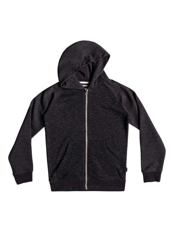 quiksilver, Everyday - Hoodie met rits, DARK GREY HEATHER (ktfh) 0 Everyday - Hoodie met rits Black EQBFT03394 Quiksilver