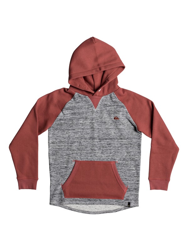quiksilver, Stimpies - Hoodie for Boys 8-16, MINERAL RED (mmz0) 0 Stimpies - Hoodie for Boys 8-16 Pink EQBFT03427 Quiksilver