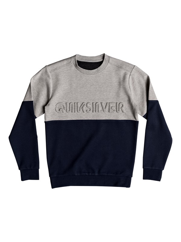 quiksilver, Saafin - Sweatshirt, NAVY BLAZER (byj0) 0 Saafin - Sweatshirt Bleu EQBFT03450 Quiksilver
