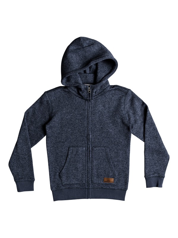 quiksilver, Keller - Zip-Up Polar Fleece, NAVY BLAZER HEATHER (byjh) 0 Keller - Zip-Up Polar Fleece EQBFT03464 Quiksilver