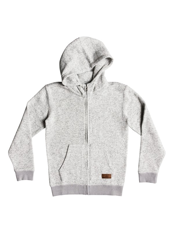 quiksilver, Keller - Forro polar con cremallera para Chicos 8-16, LIGHT GREY HEATHER (sjsh) 0 Keller - Forro polar con cremallera para Chicos 8-16 Gris EQBFT03464 Quiksilver