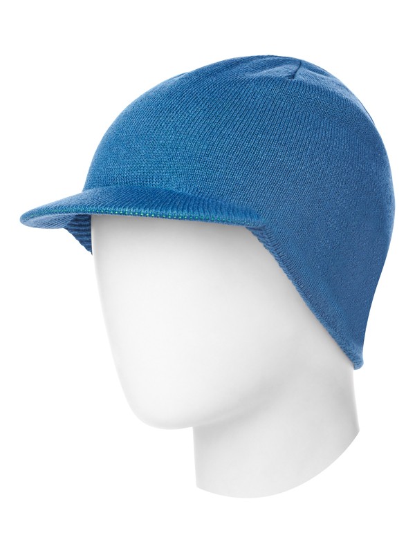 quiksilver, Beacon Youth Beanie, MOROCCAN BLUE (bsg0) 0 Beacon Youth Beanie EQBHA00003 Quiksilver