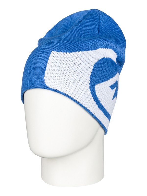 quiksilver, Boys 8-16 M&W Beanie, OLYMPIAN BLUE (bqz0) 0 Boys 8-16 M&W Beanie EQBHA03005 Quiksilver