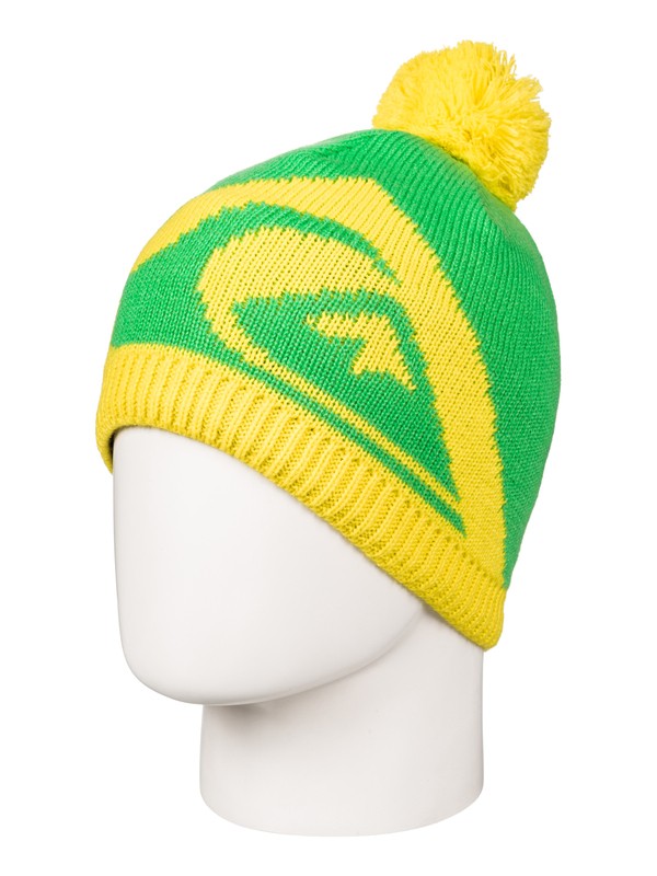quiksilver, Barrow - Bonnet pour Garçon 8-16 ans, KELLY GREEN (gnk0) 0 Barrow - Bonnet pour Garçon 8-16 ans Vert EQBHA03016 Quiksilver