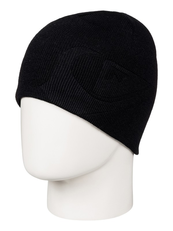 quiksilver, M&W - Bonnet réversible pour Garçon 8-16 ans, BLACK (kvj0) 0 M&W - Bonnet réversible pour Garçon 8-16 ans Noir EQBHA03017 Quiksilver