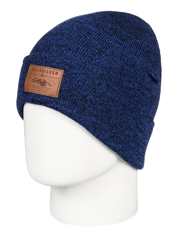quiksilver, Boy's 8-16 Brigade Beanie, DRESS BLUES (btk0) 0 Boy's 8-16 Brigade Beanie Blue EQBHA03031 Quiksilver