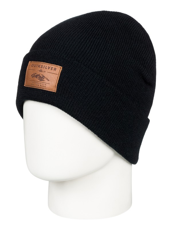quiksilver, Boy's 8-16 Brigade Beanie, BLACK (kvj0) 0 Boy's 8-16 Brigade Beanie Black EQBHA03031 Quiksilver