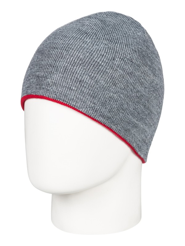 quiksilver, Boy's 8-16 M&W Beanie, GREY HEATHER (kpgh) 0 Boy's 8-16 M&W Beanie Black EQBHA03032 Quiksilver