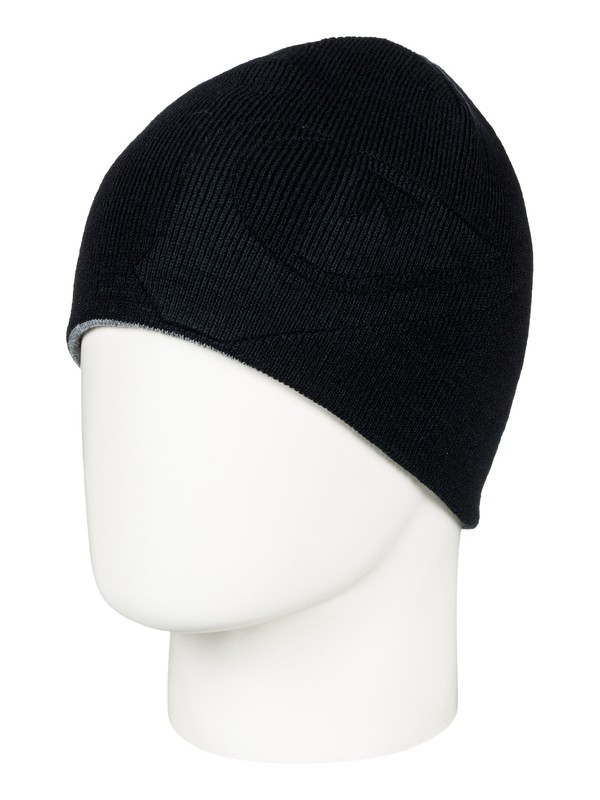 quiksilver, Boy's 8-16 M&W Beanie, BLACK (kvj0) 0 Boy's 8-16 M&W Beanie Black EQBHA03032 Quiksilver